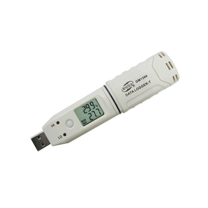 GM1366 USB Sensor de temperatura y humedad digital Registrador DE DATOS Alarma Industrial