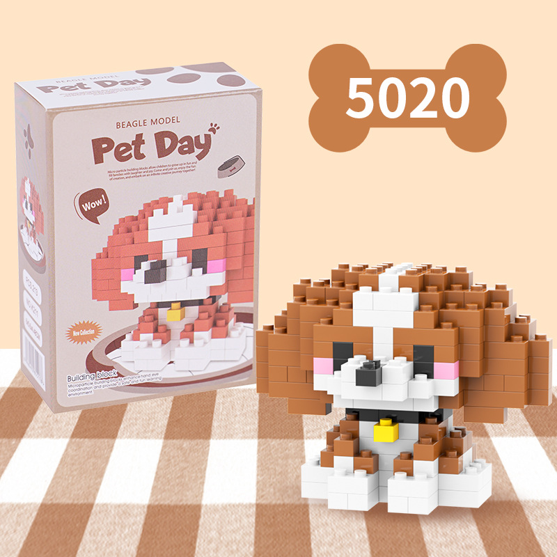 Beagle blanc-5020