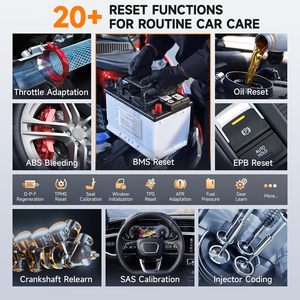 Escáner 2025 FOXWELL NT710 OBD2, sistema completo, lector de código VIN de diagnóstico bidireccional, servicios de reinicio automático, herramienta de batería automática - Product Image 4
