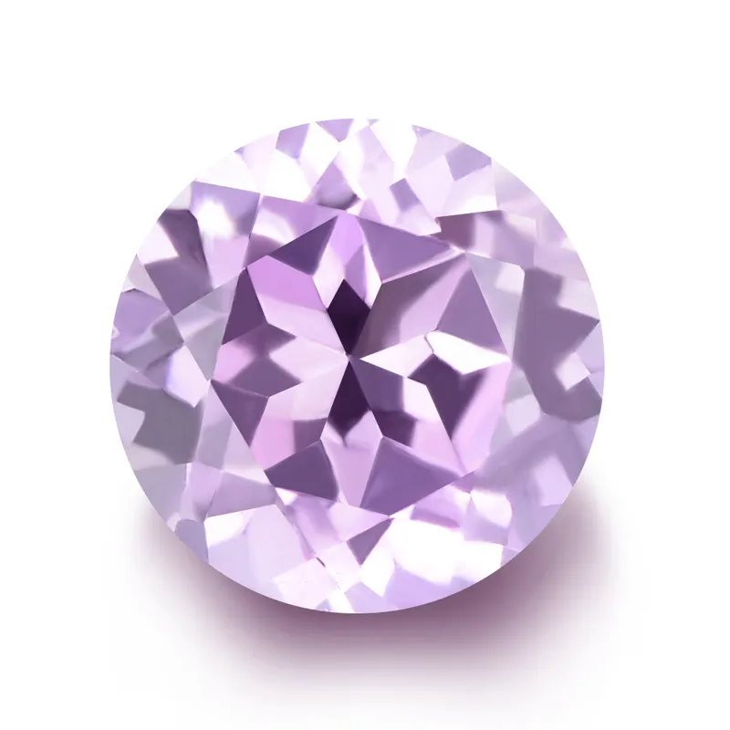 Lab Created Pink Sapphire #1.25 Corundum Gemstones Price Per Carat