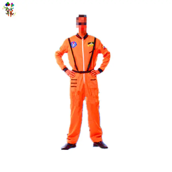 Vestito operato da festa per adulti vestito da astronauta arancione costumi da astronauta HPC-3131