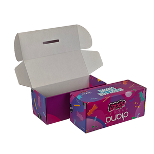 Çevre dostu özel karton paket kutu toptan çocuklar oyuncak mailler nakliye posta hediye kutusu ile Logo - Product Image 1
