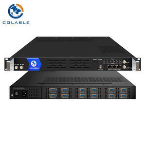 Modulatore ricanale sd encoder mpeg2 codifica da AV a RF convertitore da 24 cvbs a dvb-t qam dvb-c modulatore con cas COL5184A - Product Image 1