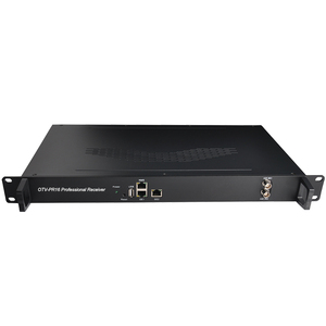 Receptor de televisión Digital HD IRD de 16 canales, decodificador DVB-S/S2/T/T2 RF DVB a IP Gateway, receptor sintonizador profesional - Product Image 1