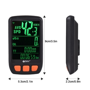 Bicycle <strong>Cycling</strong> <strong>Computer</strong> Wireless Digital Bike Speedometer Odometer Bike <strong>Computer</strong> With Rechargeable Battery Backlight Stopwatch