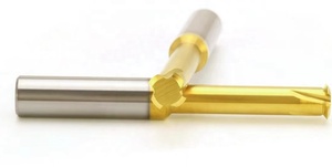XCJ CNC karbür End Mill titanyum alaşım M1.0 - M24 tek 1 diş 3 diş tam iplik freze kesicisi - Product Image 3