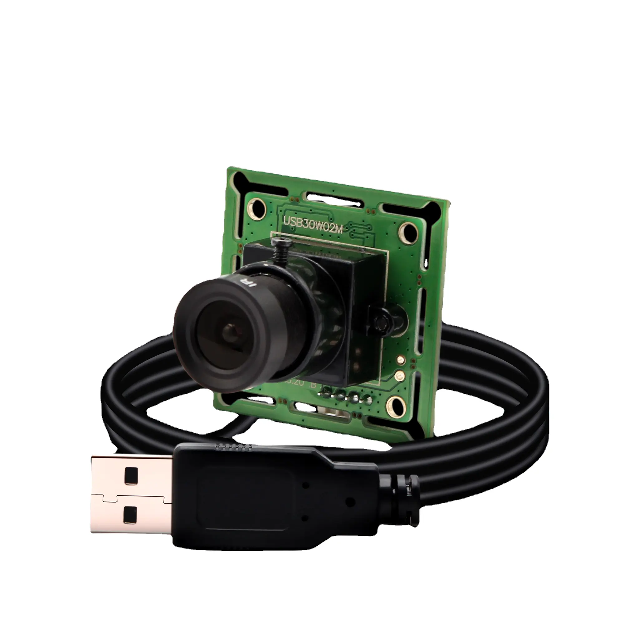 ELP 0.3MP VGA 480P 60fps yüksek kare hızı USB Webcam Mini CMOS OV7725 ücretsiz sürücü kamera modülü için endüstriyel makine görüş