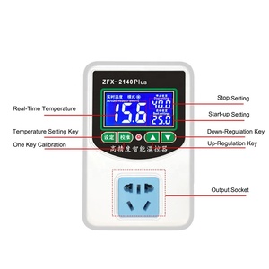 ZFX-W2140A Digital <strong>Temperature</strong> Controller Intelligent High Accuracy Heating Cooling NTC Sensor Temp <strong>Control</strong> Thermostat - Product Image 4