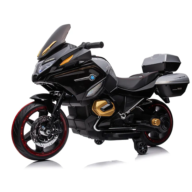 Model Baru dengan Roda Latihan Anak Motor Aki Mini 3 Roda Sepeda Motor untuk Anak-anak Mengendarai Mobil Moto
