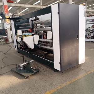 ZH-<span class=keywords><strong>SDJ</strong></span> bán tự động bao bì các tông sóng khâu đóng đinh hộp carton Máy làm - Product Image 4