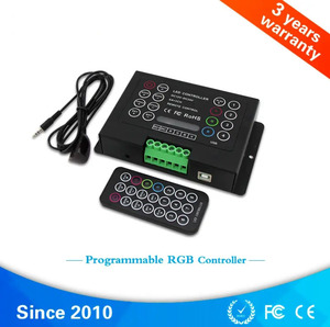 BC-380-6A DC12V-24V Многофункциональный программный RGB-контроллер с ИК-пультом дистанционного управления для Smd 5050 LED RGB - Product Image 2