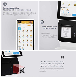 Masung 21.5 Inches <strong>Android</strong> Point of Sale <strong>System</strong> Order Touch Screen Checkout Self Service Cash Register Self Service Kiosk - Product Image 3