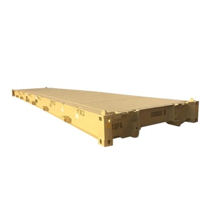 40ft <strong>Platform</strong> <strong>Container</strong> 40 Feet Floor Heavy Material Shipping <strong>Container</strong> 40 Storage Shipping <strong>Container</strong> - Product Image 1