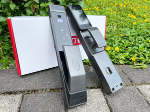 Di alta qualità 3D riconoscimento facciale Video Intercom schermo di impronte digitali automatico Smart serratura della porta con la macchina fotografica - Product Image 5
