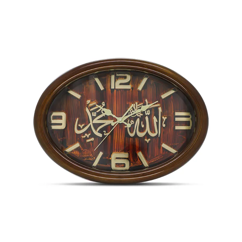 Horloge Azan musulmane en plastique de haute qualité à usage islamique pour la mosquée pour prier