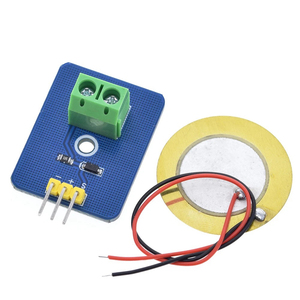 DIY KIT 3.3V/5V Ceramic Piezo <strong>Vibration</strong> <strong>Sensor</strong> Module Analog Controller Electronic Components Supplies <strong>Sensor</strong> R3 - Product Image 1