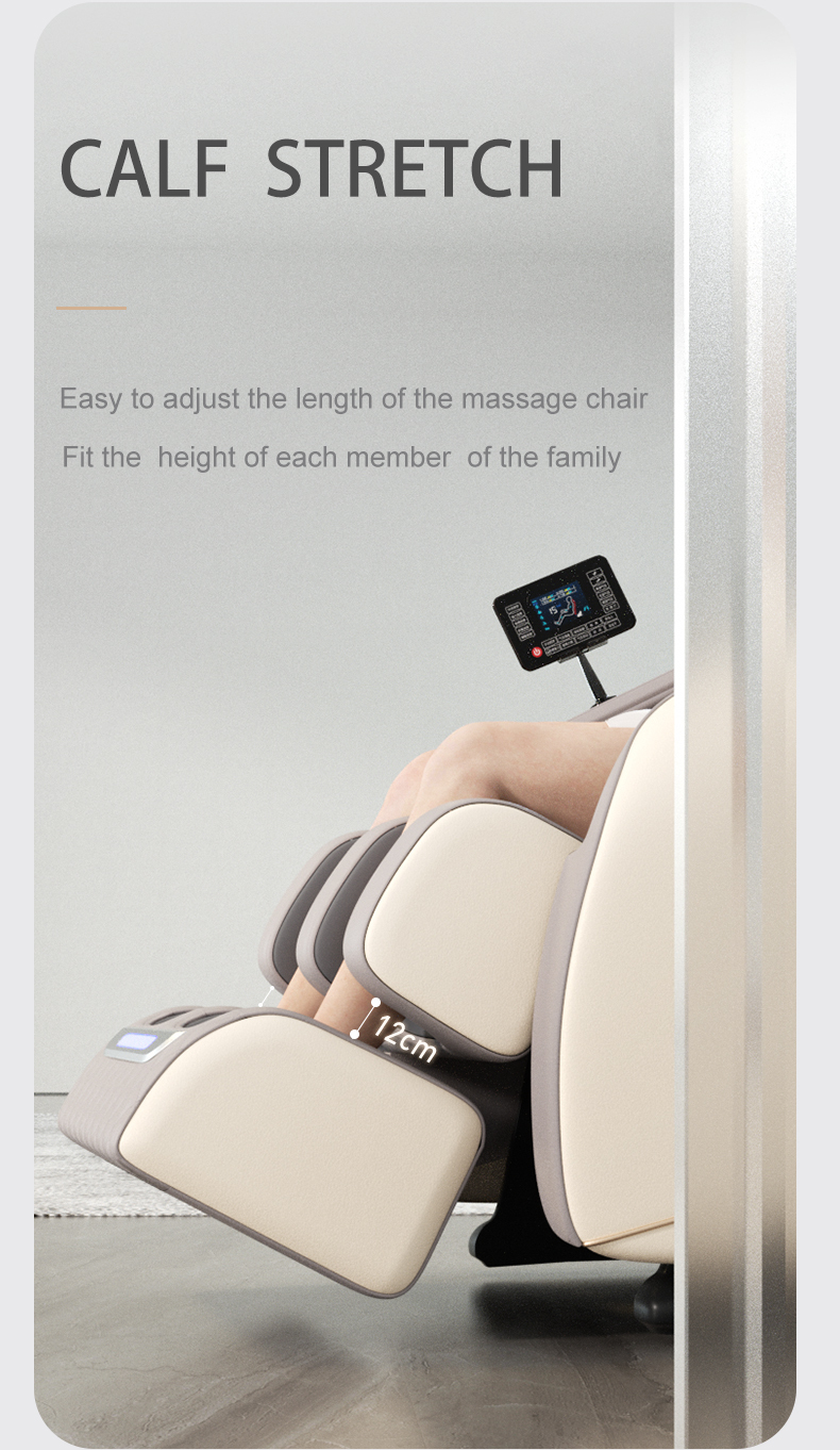 Jare 8900  Wholesale  OEM ODM Factory Price Hot Sales Luxury Leather Zero Gravity Electric Full Body Massage Chair