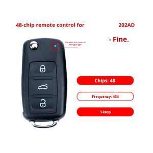 Tương thích với cho 202ad gấp điều khiển từ xa Key điện tử - Product Image 3