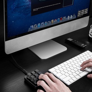 Teclado numérico personalizado mecánico Gaxever, programación de macros con una sola mano, mini portátil, teclas de acceso directo, cable de copia y pegado de USB-C - Product Image 4