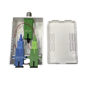 Factory direct sale FWDM CATV passive <strong>optic</strong> 1-<strong>2</strong> <strong>Way</strong> FWDM Optical receiver 1 to <strong>2</strong> <strong>node</strong> with best price - Product Image 1