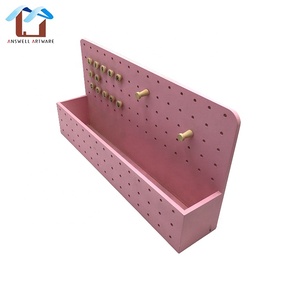 Bán Buôn Hiện Đại Trang Trí Nội Thất Hiển Thị Gỗ Pegboard Gỗ Peg Board - Product Image 2