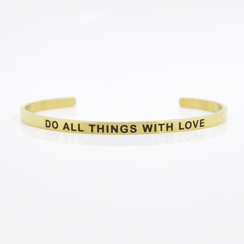 DO ALL THINGS WITH LOVE