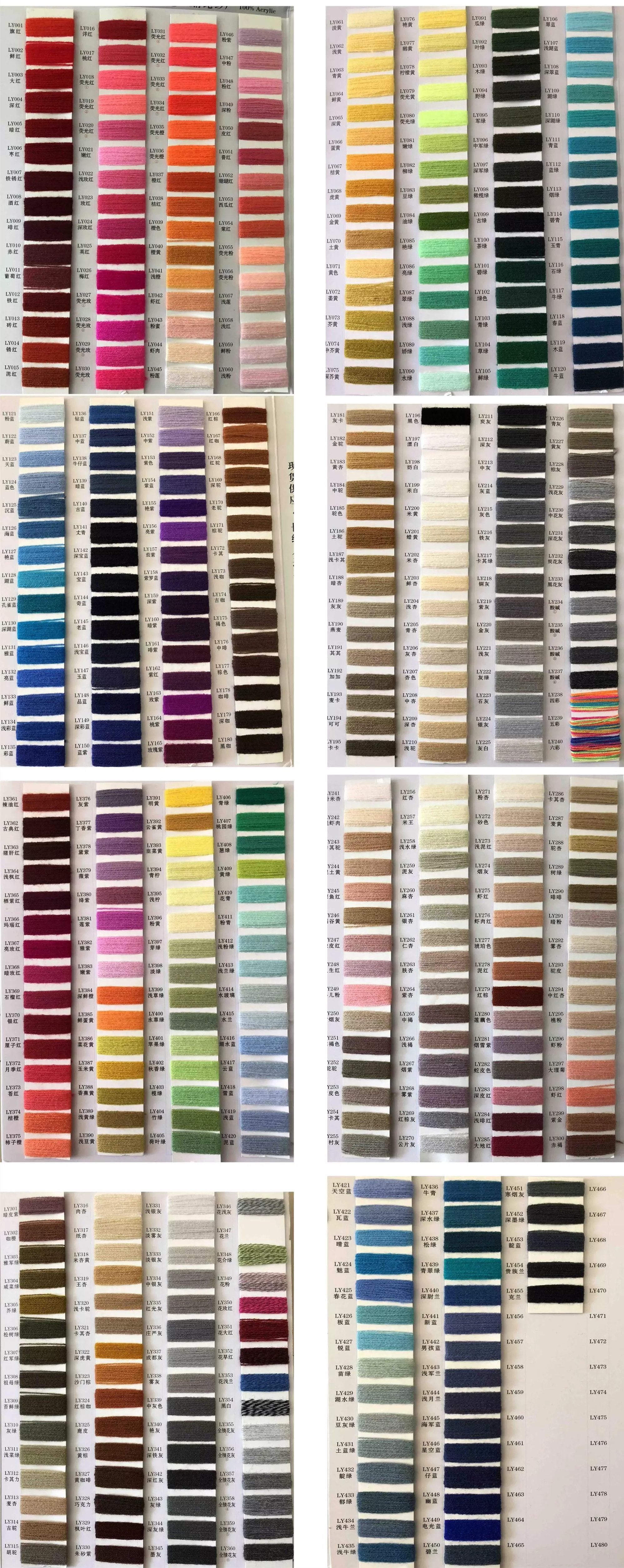แผนภูมิสีหมวกบีนนี่ 05