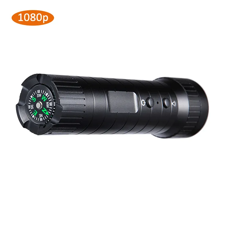 Eylem spor kamera Ultra HD 1080p motosiklet kask su geçirmez HD kamera LED el feneri 10 saat açık avcılık kameralar