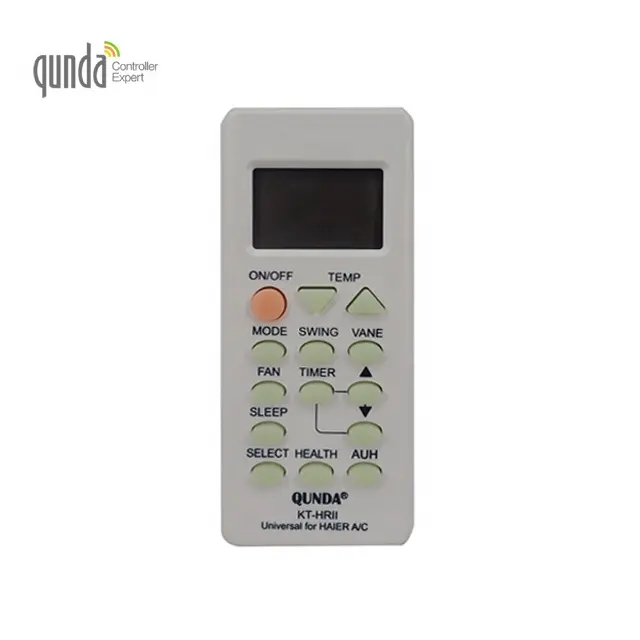 QUNDA KT-HR(II) A/C Télécommande De Remplacement Compatible avec Marque Haier climatiseur télécommande pour chigo