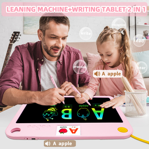 2-in-1 Customizable Large LCD <strong>Writing</strong> Pad Kids' Language Learning and Training Machine with Battery Power Plastic Material - Product Image 5