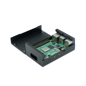 Reseau Raspberry Pi 3B/4B carcasa de refrigeración de aleación de aluminio caja protectora carcasa