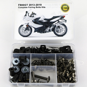 Waximotoフィット<span class=keywords><strong>BMW</strong></span> <span class=keywords><strong>F800GT</strong></span> 2013-2019アフターマーケット10.9スチールフェアリングボルトキット取り付けファスナーボディワークねじクリップワッシャーナット