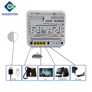 ยูนิตเครือข่ายออปติคอล G-140W-MF ที่เสถียรเครือข่ายสูงพร้อม4GE + 1พอต + 2USB + 2.4G & 5G Wi-Fi สำหรับ FTTH TX - Product Image 6