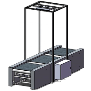 Transportador de clasificación 3D personalizable inteligente, sistema DWS de escaneo de pesaje de medición para distribución en almacén - Product Image 4
