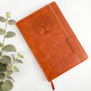 A5 Hardcover Leather Journal Notebook College <strong>Ruled</strong> 5.7\&quot; X 8.3\&quot; for <strong>Writing</strong> with <strong>Paper</strong> Cover Available in A3 and A6 Sizes - Product Image 6