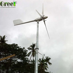 5kw rüzgar jeneratörü türbini kolay kurulum yüksek verimli fiyat listesi mıknatıs rüzgar gülü jeneratör ev için - Product Image 4