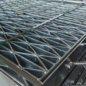 镀锌菱形图案开网地板桥梁钢格板 - Product Image 6