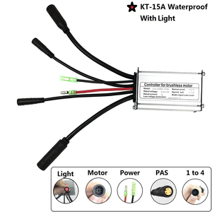 Su geçirmez fiş ve KT-15A KT denetleyicisi ile 36V/48V ışık kablosu kare dalga denetleyicisi - Product Image 6