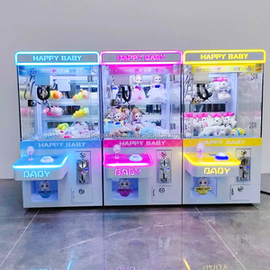 <strong>Key</strong> <strong>Quest</strong> Doll Machine Coin Operated Toy Vending Crane Claw with Prize Locker Fun Claw Machine Game - Product Image 6