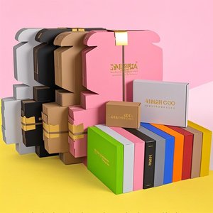 12x9x2 Inches Corrugated Mailer <strong>Box</strong> Flat Shipping <strong>Box</strong> for Posters and Documents - Product Image 4