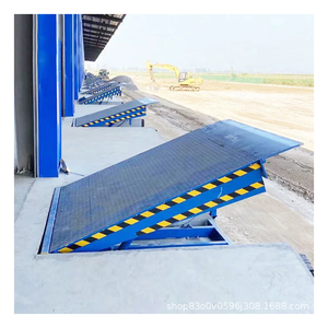 Plataforma de rampa de muelle de potencia hidráulica Equipo de trabajo de descarga de carga móvil fija Nivelador de muelle - Product Image 4