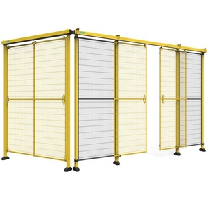 Aotto công nghiệp trượt an toàn cửa máy bảo vệ hàng rào bảo vệ khu vực cho các nhà máy đơn & đôi mở cửa - Product Image 1