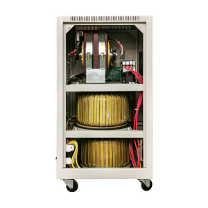 DVR 15000VA 15KVA שלב אחד <span class=keywords><strong>220V</strong></span> serco מנוע סוג אוטומטי מייצב מתח רגולטור עבור קטן משרד