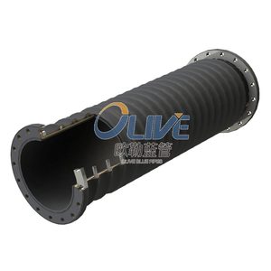 Dockage ID450mm üzerinde deniz tarama projesi için 4 kat 2D takviye kablosu ile esnek lastik hortumlar - Product Image 1