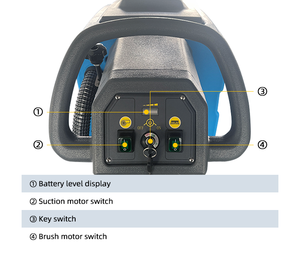 Ironbee jx60 giá tốt nhất nhà máy whosale sàn làm sạch máy bê tông Scrubber gạch làm sạch máy sàn Scrubber với CE - Product Image 6