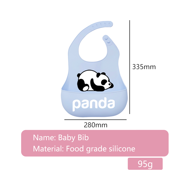 Sky Blue-Baby Bib
