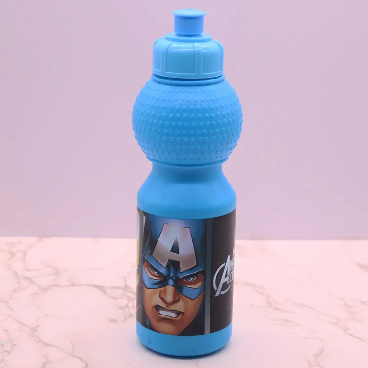 750ml 500 Ml 어린이 안전 음료 스파이더 맨 아이 휴대용 Bpa 무료 프로스트 플라스틱 물병