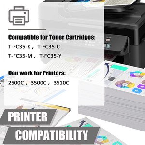 FULUXIANG互換トシバT-FC35 TFC35トナーカートリッジE-Studio用2500c 3500c 3510cオリジナル高品質カラーコピー機 - Product Image 2