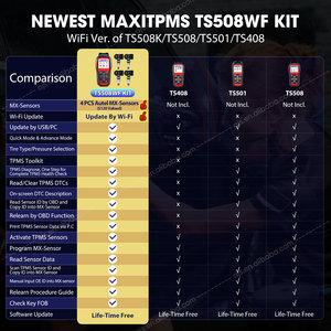 Autel TS508WF <span class=keywords><strong>TPMS</strong></span> auto strumenti diagnostici 4 MX sensore di monitoraggio della pressione pneumatici diagnostico OBD2 Scanner altare TS508 Kit - Product Image 2