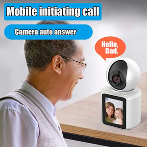 Cámara de videollamada bidireccional S C30 con pantalla IPS HD de 2,8 pulgadas compatible con WiFi inalámbrico para cámara multifunción